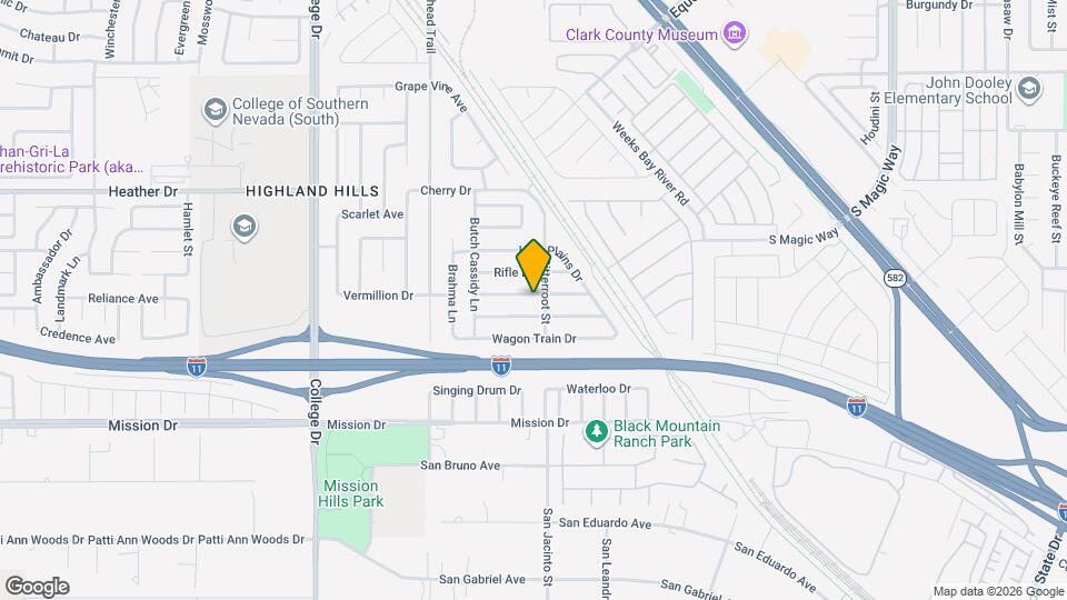 930 Stetson Dr Map and Location Details