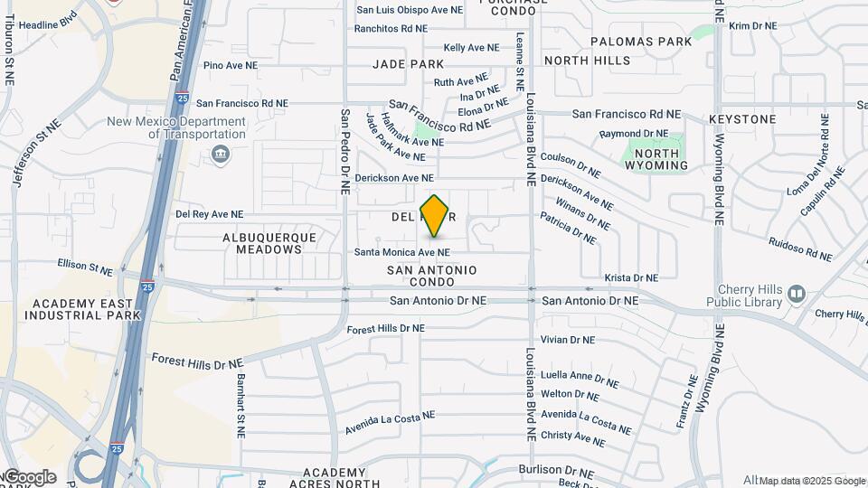 6900 Walnut Creek Rd NE Map and Location Details