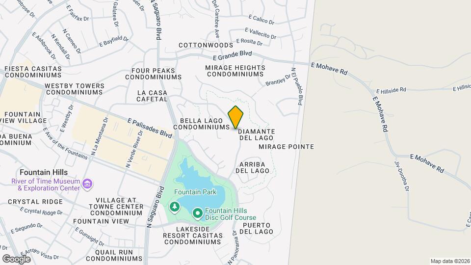 13312 Vista Del Lago Map and Location Details
