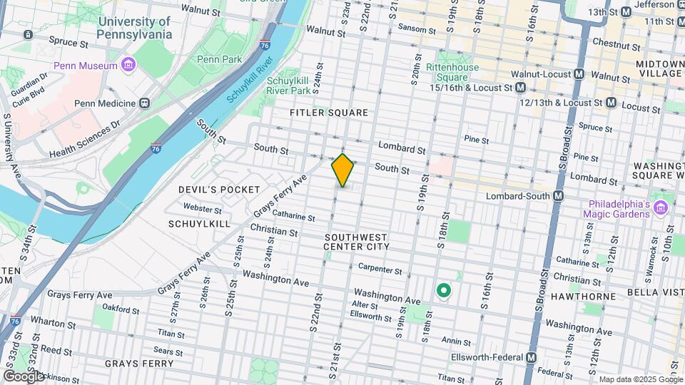 2140 Pemberton St Map and Location Details