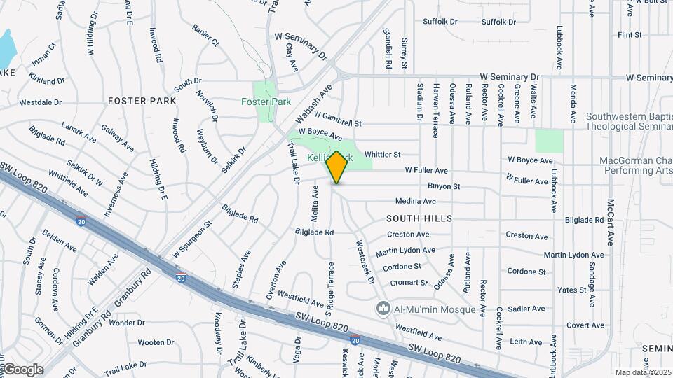 3569 Binyon St Mapa y Detalles de la Ubicación