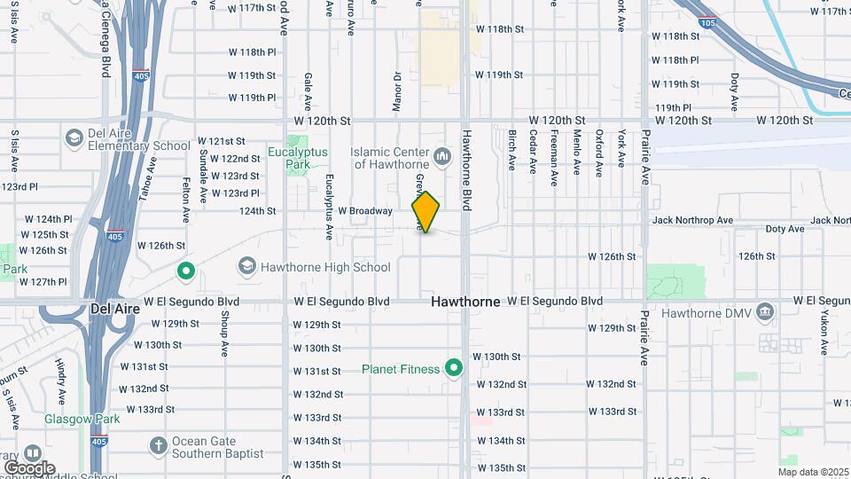 12510 Grevillea Ave Map and Location Details
