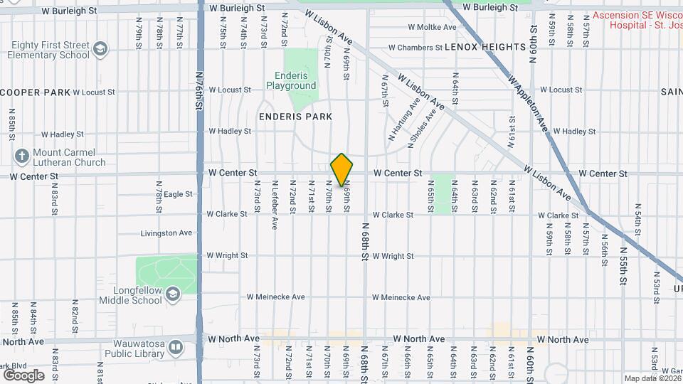 2645 N 69th St, Unit Upper Mapa y Detalles de la Ubicación