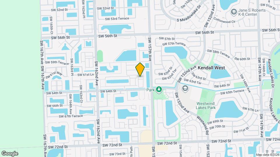 6243 SW 158th Ave Mapa y Detalles de la Ubicación