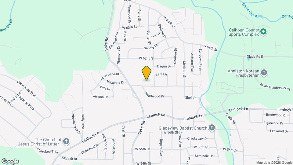 729 Maxanna Dr Map and Location Details