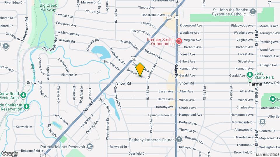 8005 Bremen Ave Map and Location Details