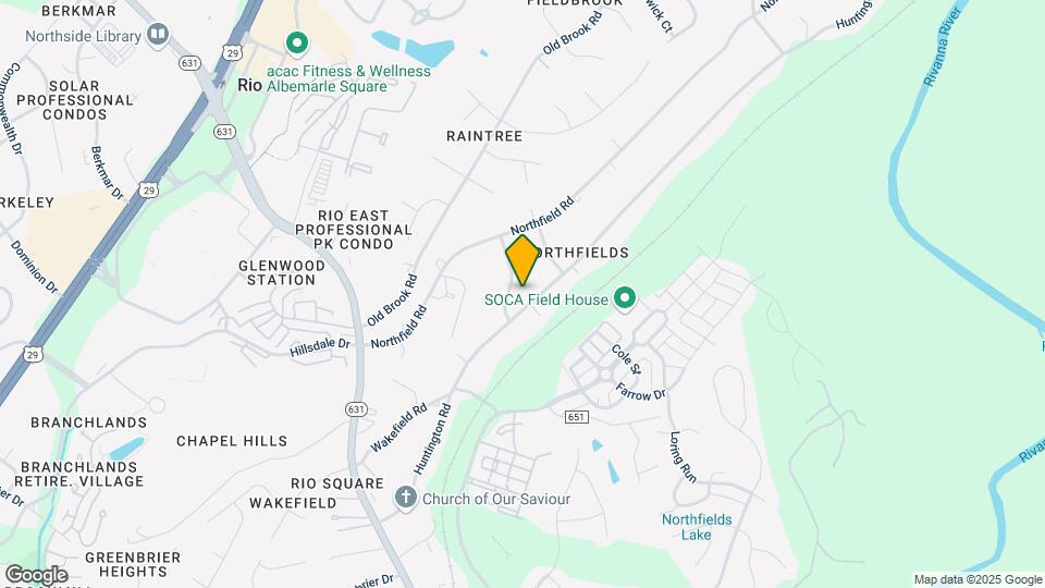 2515 Huntington Rd Map and Location Details