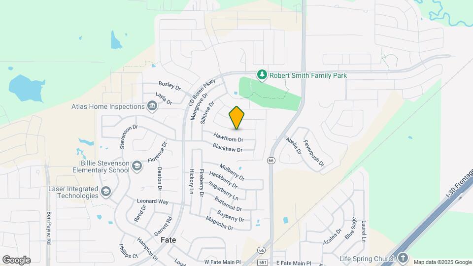 335 Bluewood Dr Map and Location Details