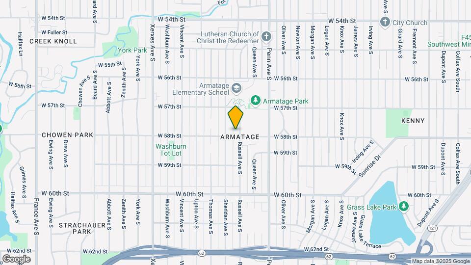 5752 Russell Ave S, Unit 2 Map and Location Details