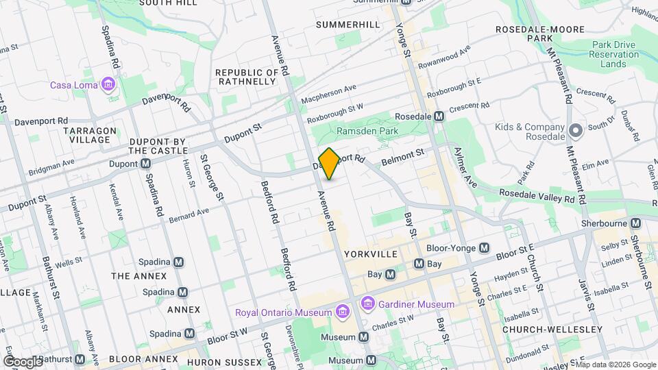 24 Webster Av Map and Location Details