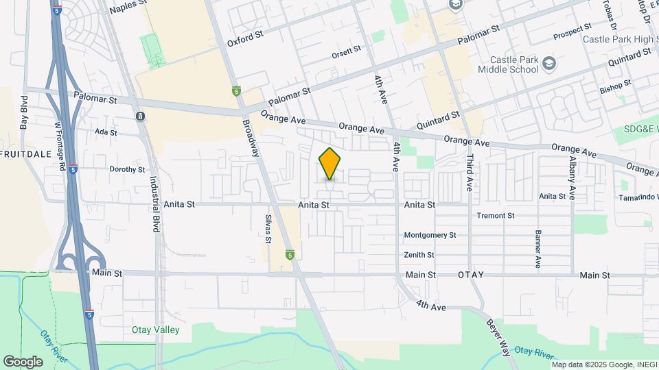 Hacienda Mobile Estate Map and Location Details