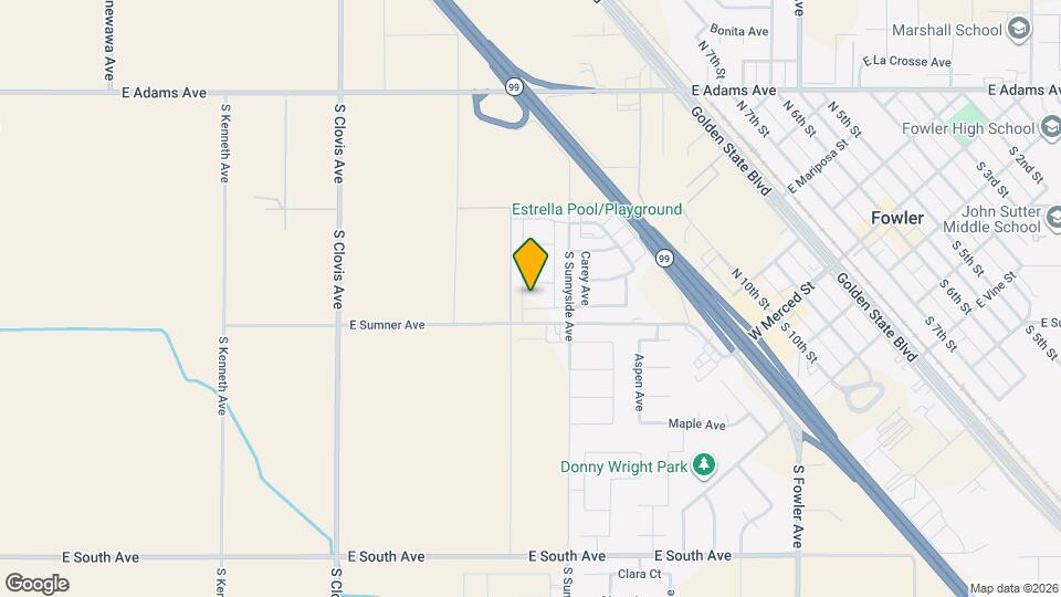 761 S Kandarian Ave Map and Location Details