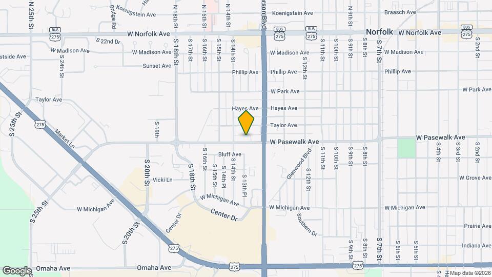 Midtown Apartments Map and Location Details