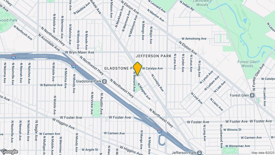 5445 N Magnet Ave, Unit 2 Map and Location Details