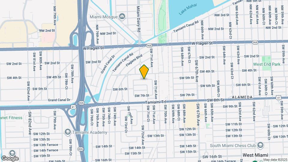 7170 SW 5th St Map and Location Details