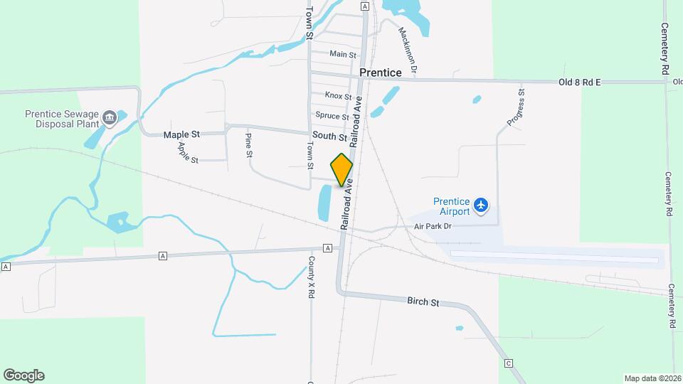 815 Railroad Ave Map and Location Details