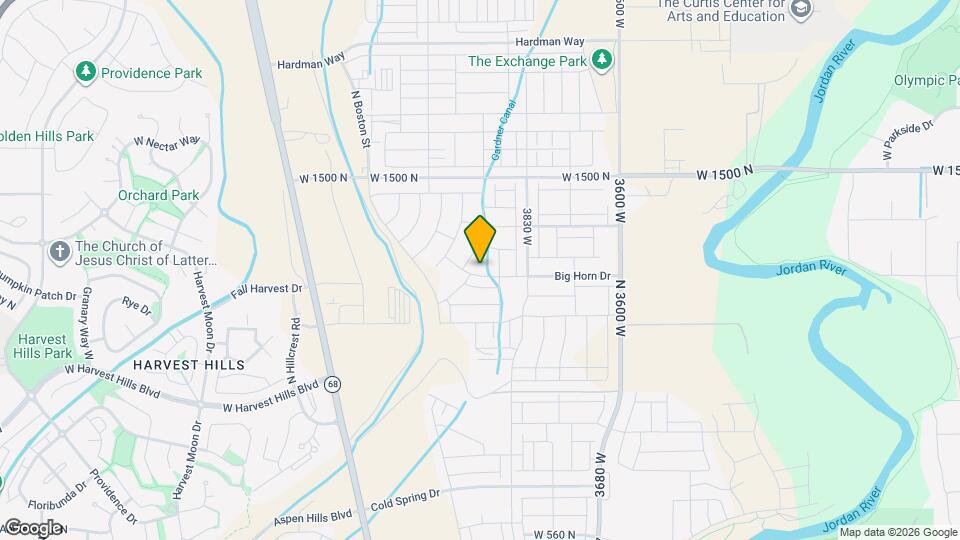 4016 Big Horn Dr Map and Location Details