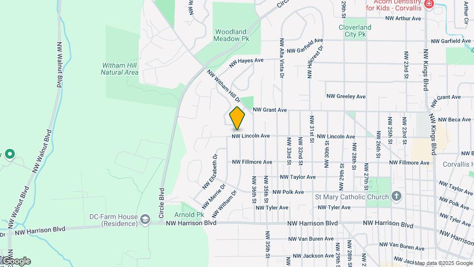 1011 NW Fernwood Pl Map and Location Details