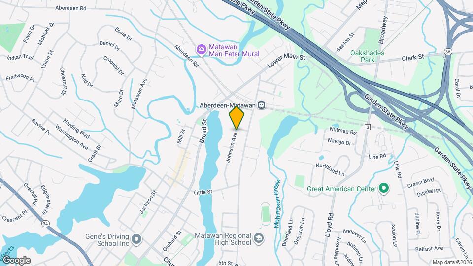 13 Johnson Ave Map and Location Details