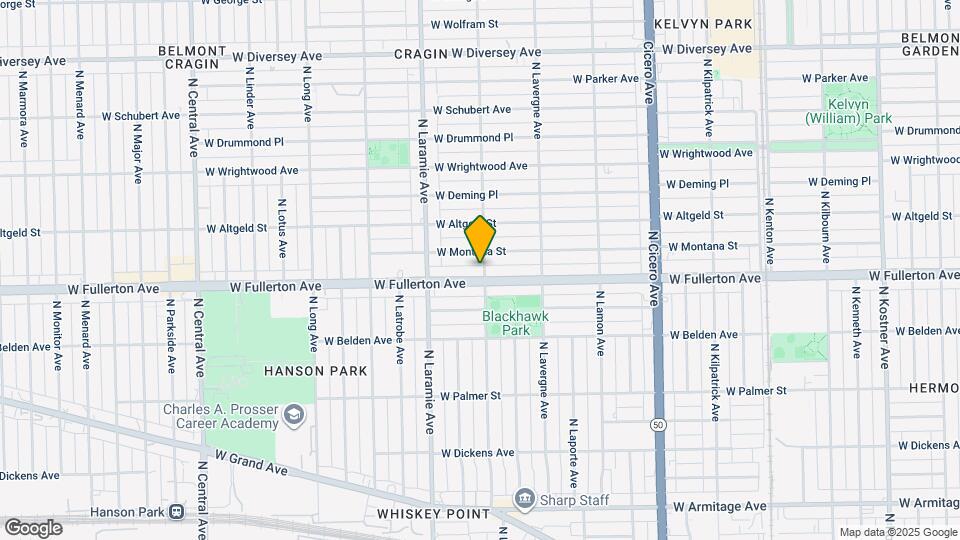 2402 N Leclaire Ave Map and Location Details