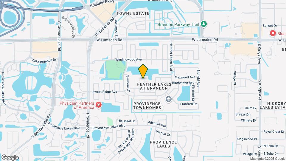 1205 Grassy Meadow Pl Map and Location Details