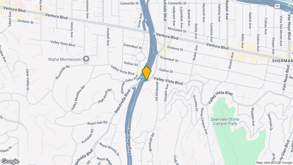 4334 1/2 Sepulveda Blvd Map and Location Details