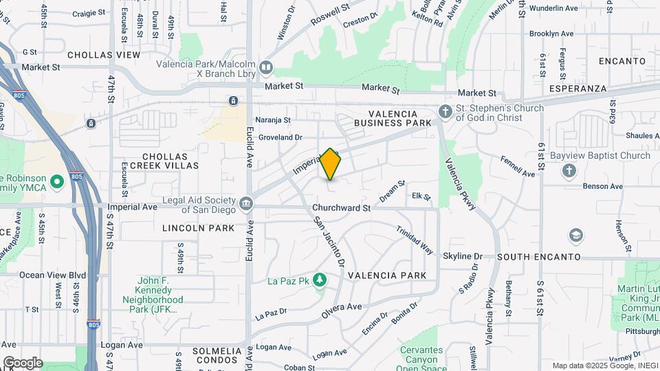 5315 Santa Margarita St Map and Location Details
