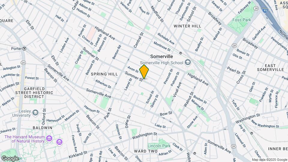 103 Summer St, Unit 1-2 Map and Location Details
