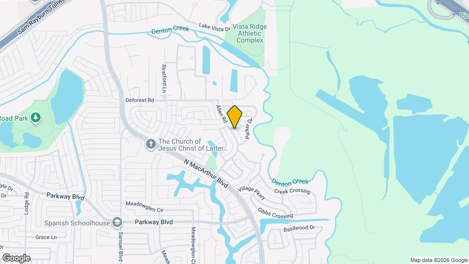 652 Allen Rd Map and Location Details