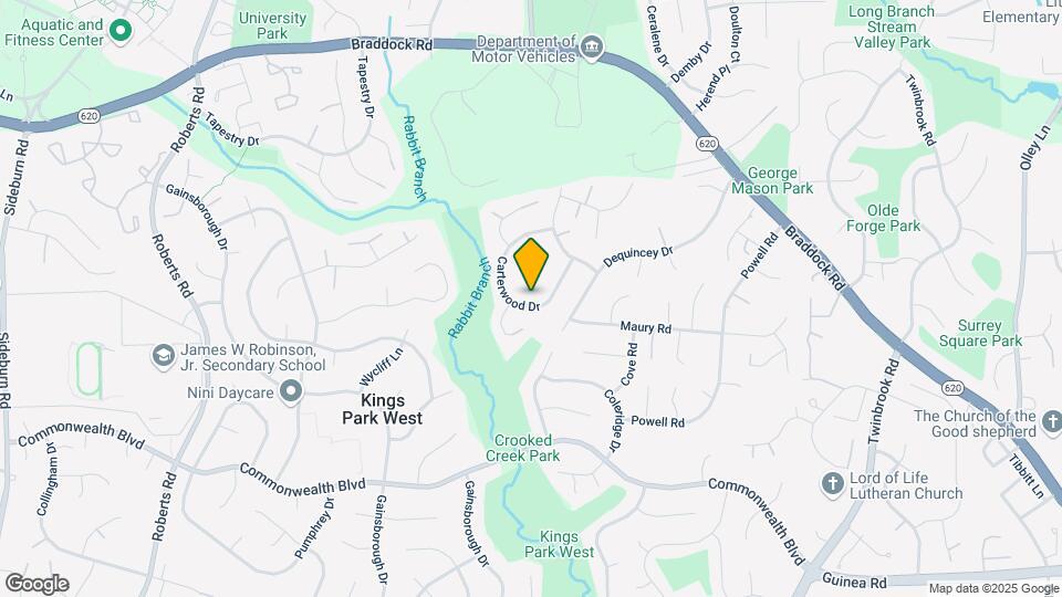 4731 Carterwood Dr Map and Location Details