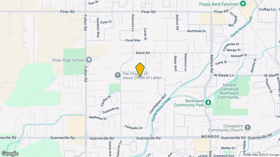2323 Westview Way Mapa y Detalles de la Ubicación
