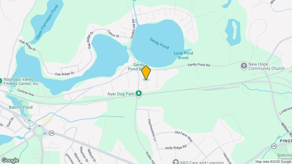 75 Sandy Pond Rd Map and Location Details