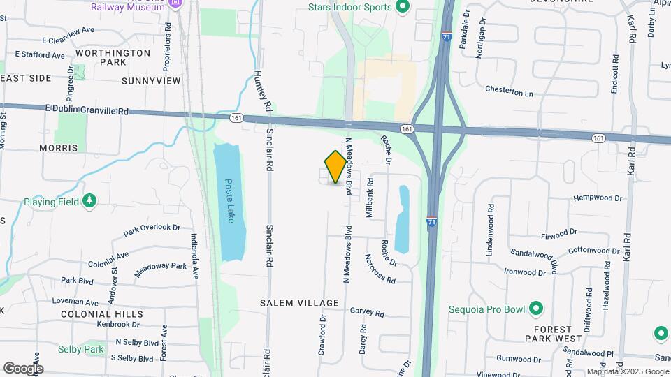 897-905 N Meadows Ct Map and Location Details