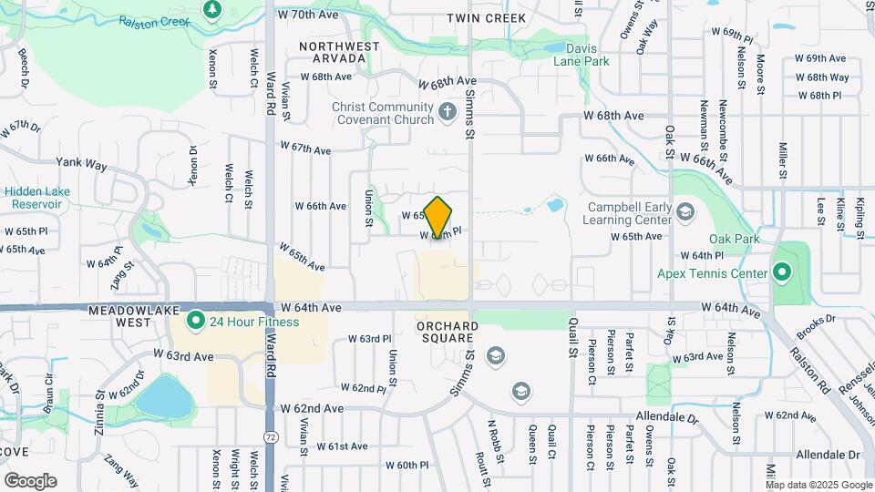 6550 Tabor St, Unit 3 Mapa y Detalles de la Ubicación