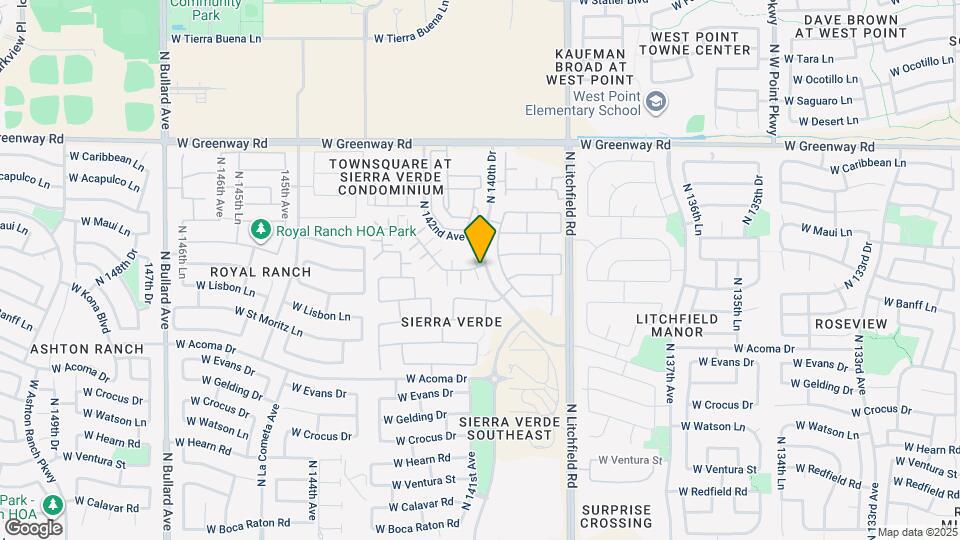 14039 W Country Gables Dr Map and Location Details