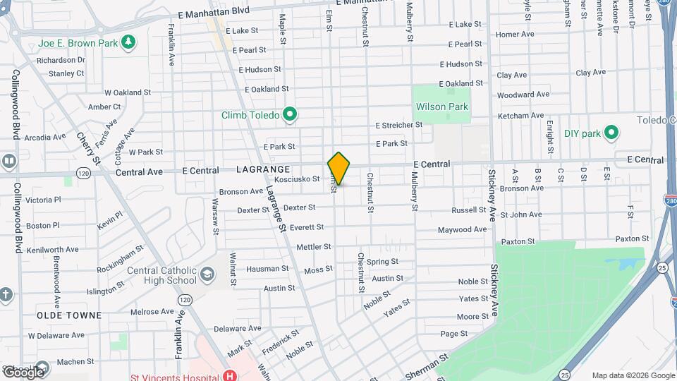 2924 Elm St Mapa y Detalles de la Ubicación