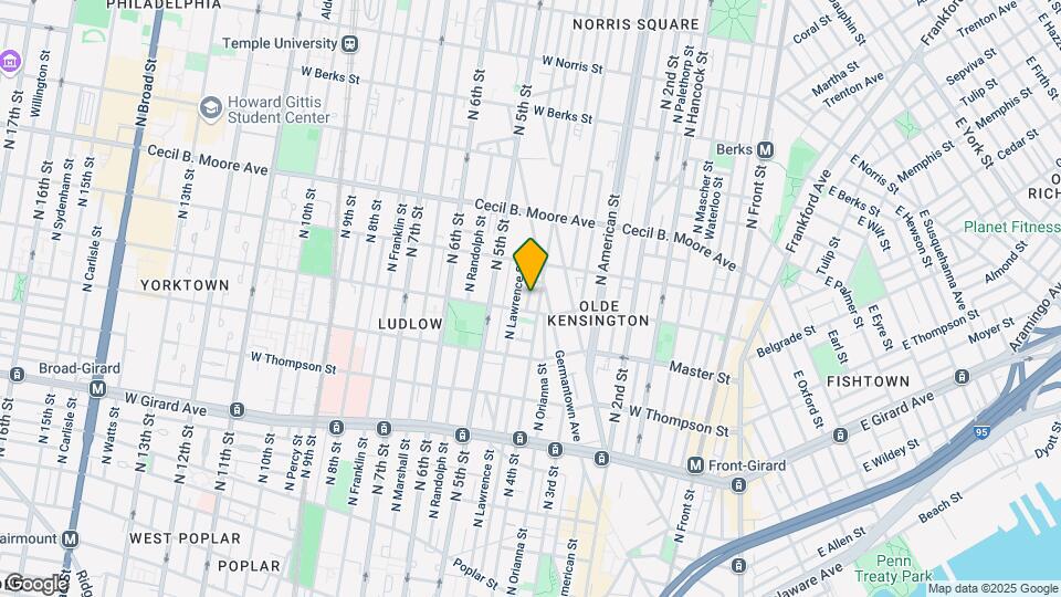 1522 N Leithgow St Map and Location Details