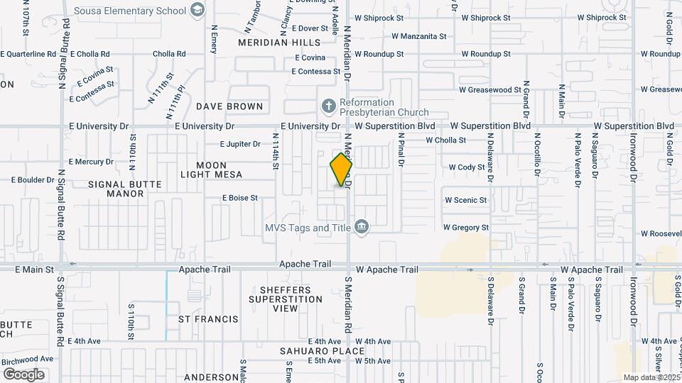 El Dorado Mobile Estates Map and Location Details