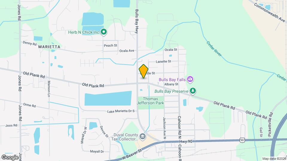 8331 Old Plank Rd Map and Location Details