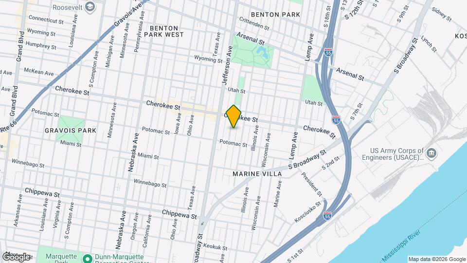 3428 Indiana Ave Map and Location Details