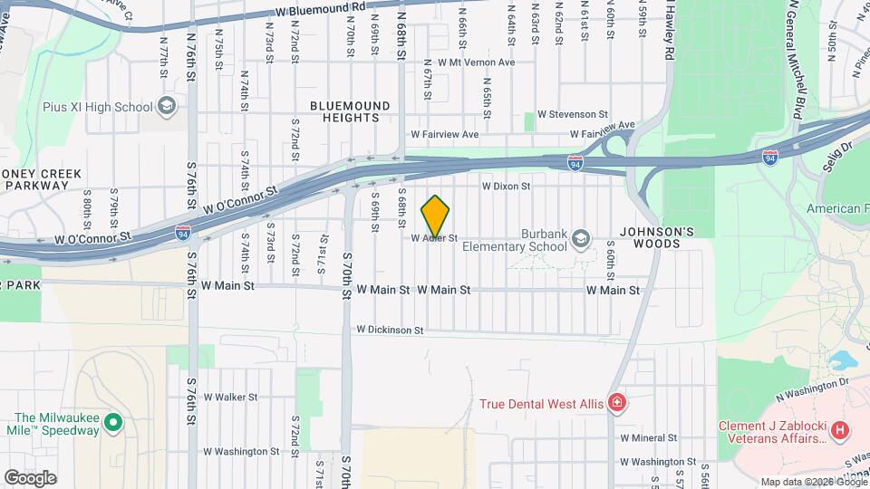 6621 W Adler St Mapa y Detalles de la Ubicación