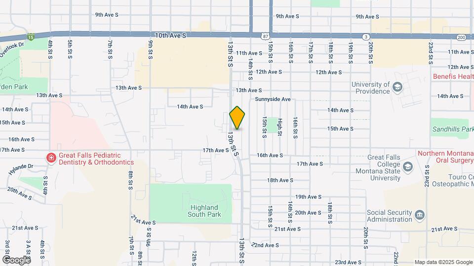 1417 13th St S Map and Location Details