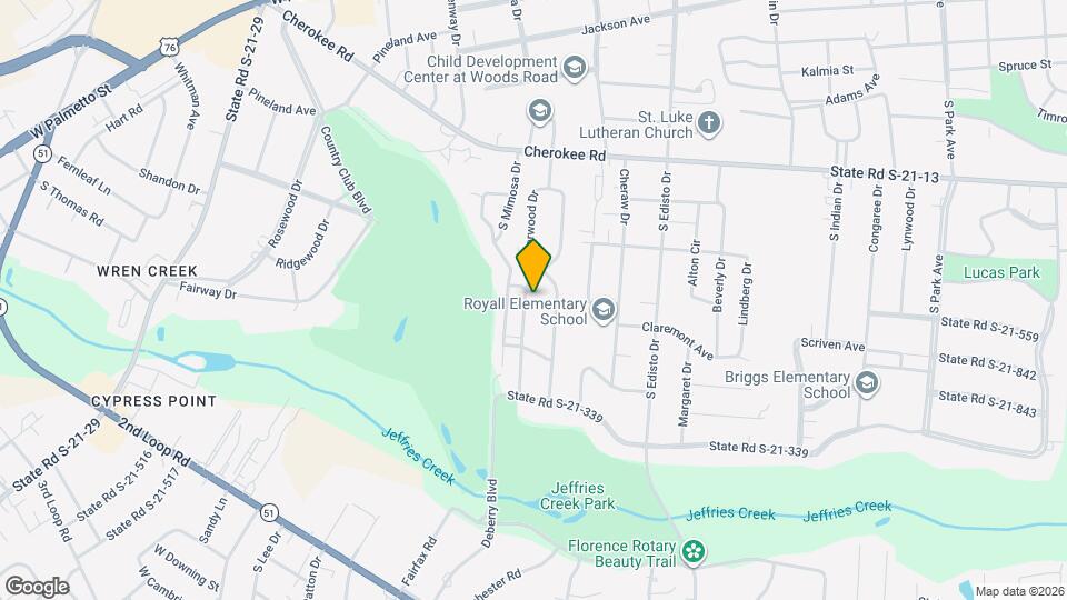 1102 Sherwood Dr Map and Location Details