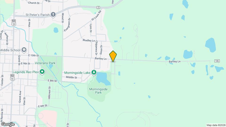 911 Castlewood Ave Map and Location Details