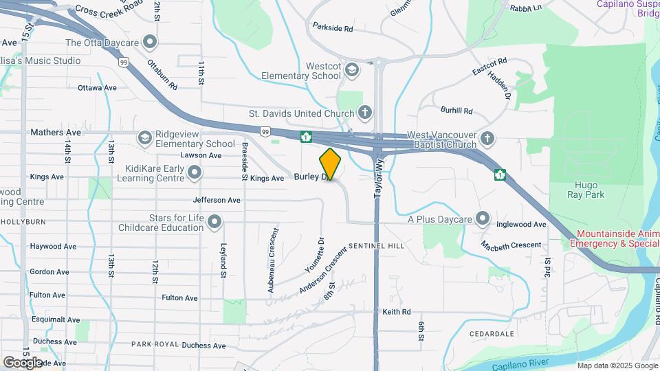 810 Burley Dr Map and Location Details