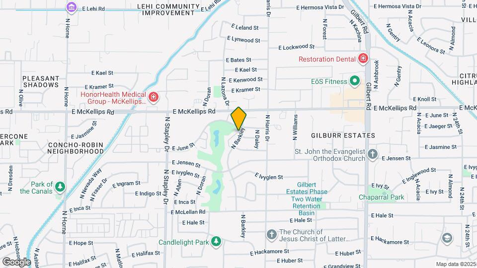 1902 N Barkley Map and Location Details