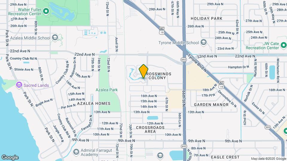 6802 Stonesthrow Cir N Map and Location Details