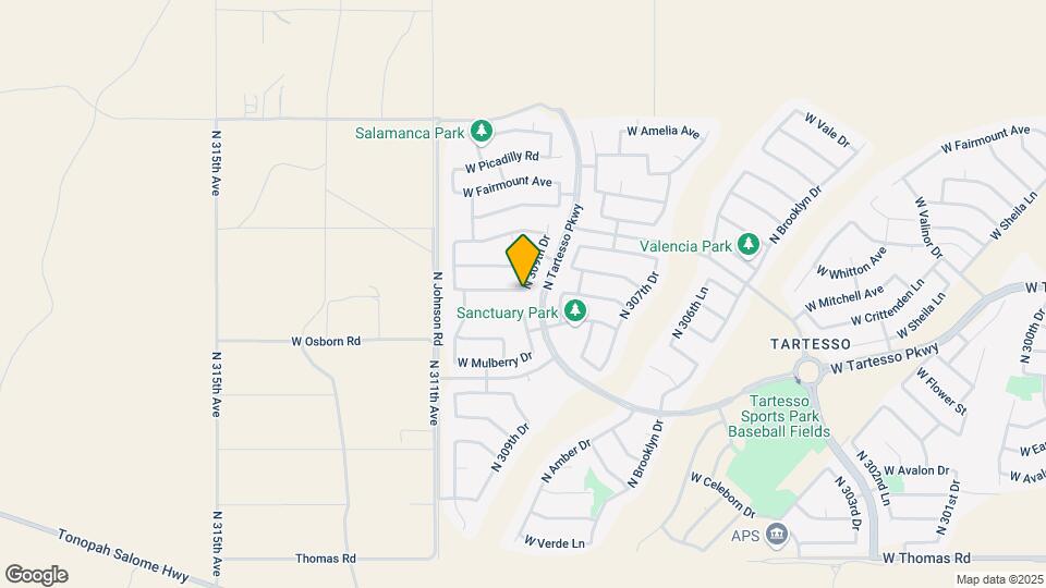 30939 W Whitton Ave Map and Location Details