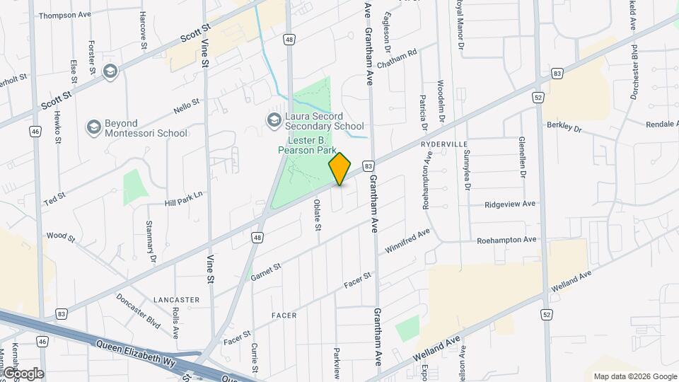 Pearson Park Condos Map and Location Details