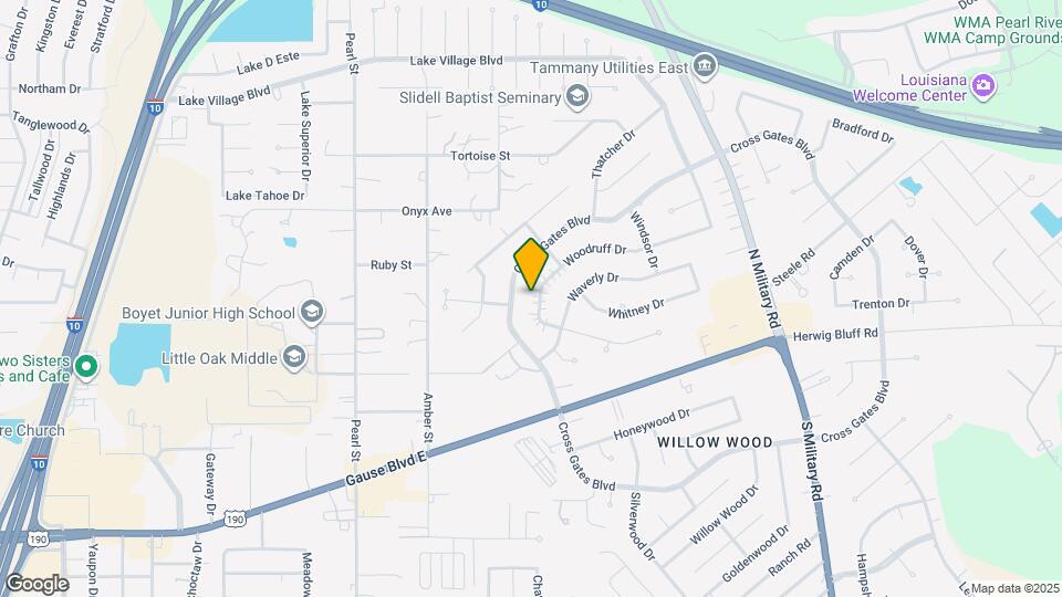 158 Woodruff Dr Map and Location Details